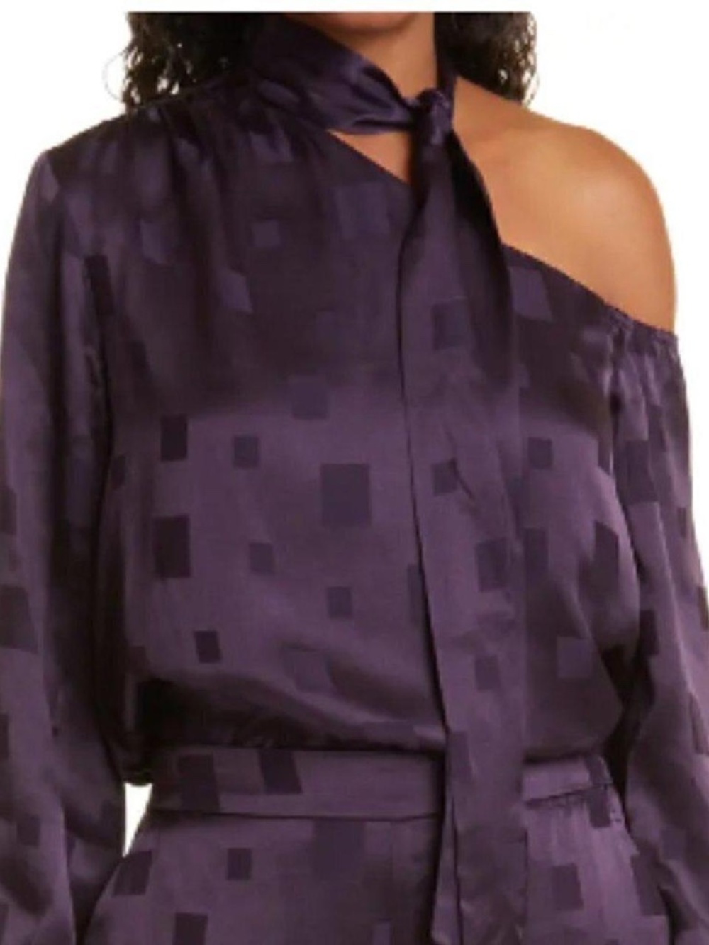 Milly Women's Purple Blouse - size small